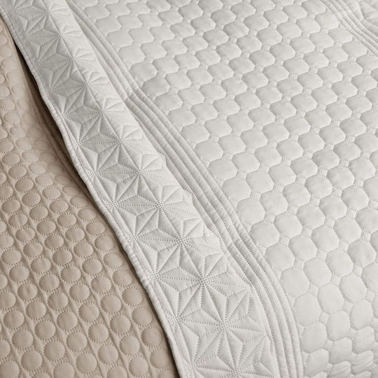 Homelevel Κουβερλί Μονό Beige 170x220cm