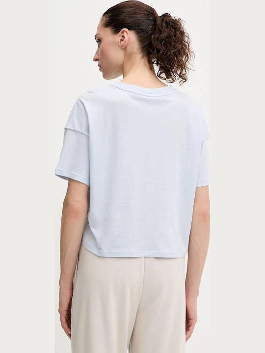 DKNY Logo Logo Women's T-shirt Clear Sky