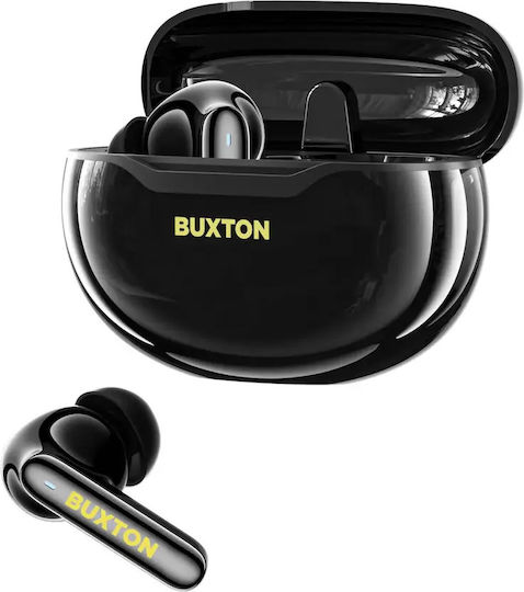 Buxton BTW 7200 TUYA In-ear Bluetooth Handsfree Earphones with Sweat Resistance and Charging Case Black