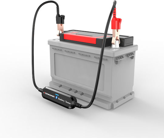 Konnwei BK100-BK Tester Analogic de Baterii cu Cleme de Crocodil