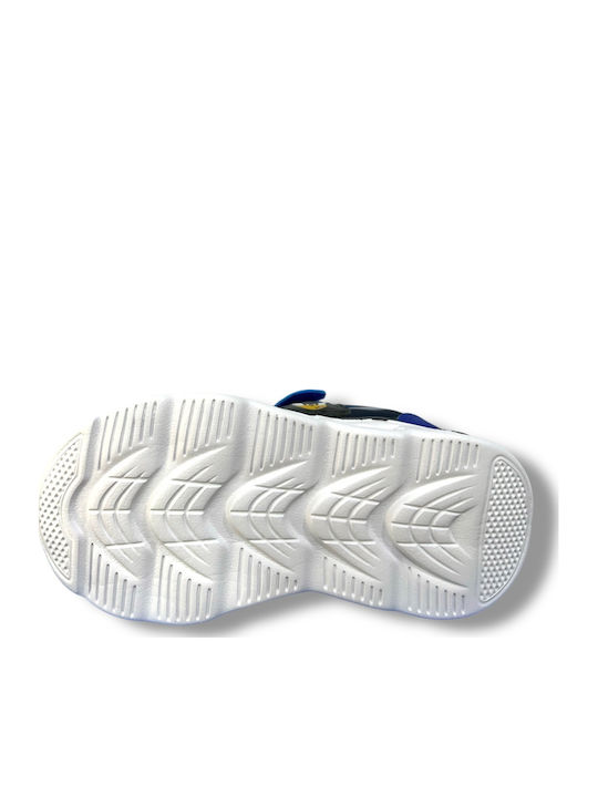 Sonic Kids Sneakers with Hook & Loop Closure & Lights Blue