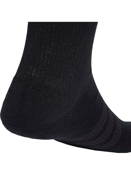 adidas Cushioned Crew Socks Running Κάλτσες Μαύρες