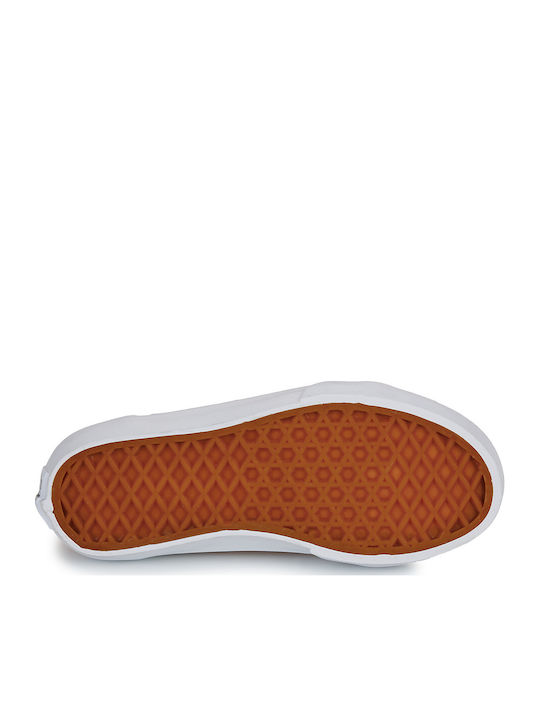 Old Skool V Kids Sneakers with Hoop & Loop Closure Gold