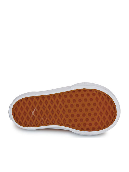 Old Skool V Παιδικά Sneakers με Σκρατς Χρυσά