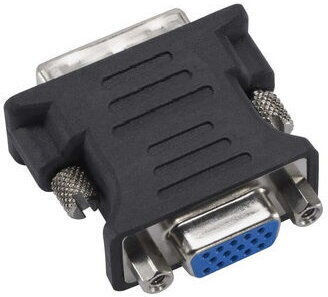 Spacer Video Adapter Dvi-i Dl T Zu Vga M Schwarz