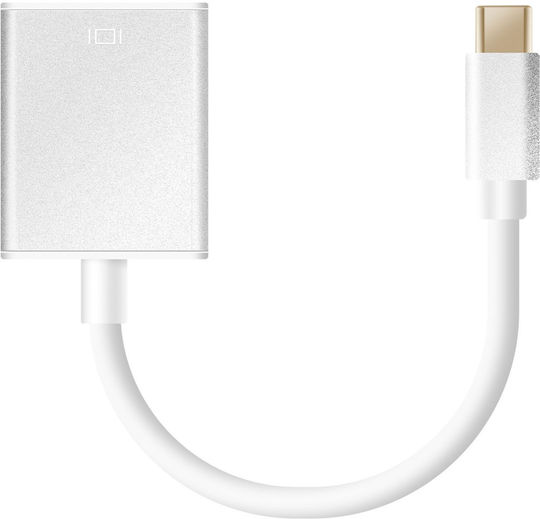 Avizar Hdmi Usb-c Konverter Kabel Smartphone Laptop Ultra Hd 4k Video Weiß