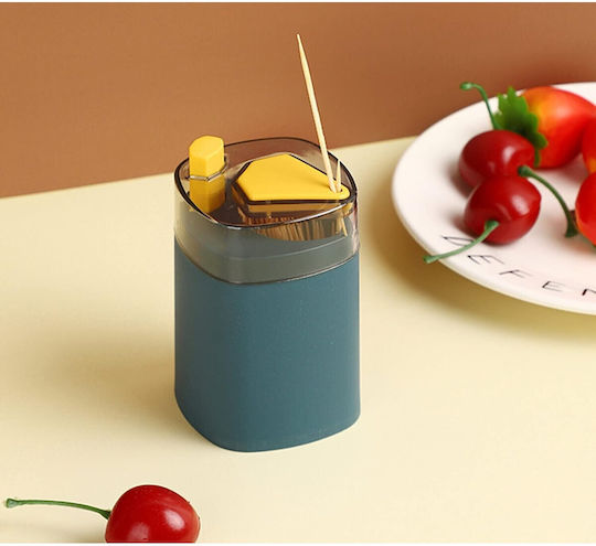 Alista Home Θήκη για Οδοντογλυφίδες Πλαστική 9.5x6εκ. Μπλε