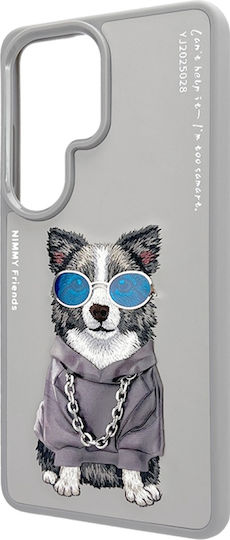 Nimmy Brillen Cool Dog Hülle Samsung Galaxy S26 Ultra Grau