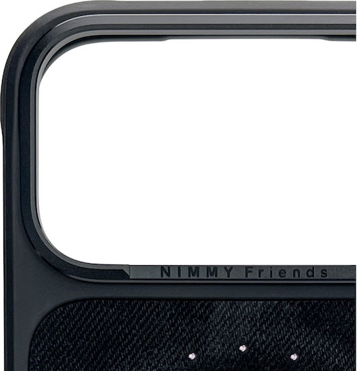 Nimmy Glückliche Mode Katze Magsafe Handyhülle iPhone 17 Pro Schwarz