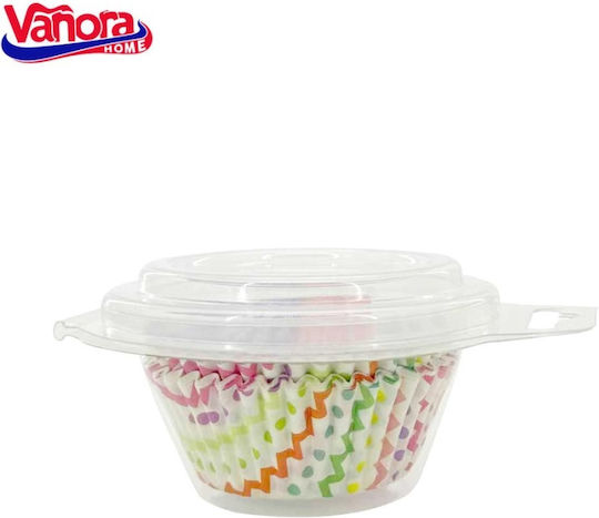 Vanora Karamellpapiere für Cupcakes Papier 7x3cm 50 Stück