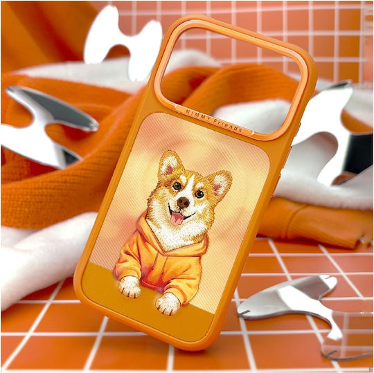 Nimmy Gentle Pets Series Dog Magsafe Case Iphone 17 Pro Max Orange