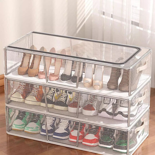 Alista Home Casetă De Depozitare Pentru Pantofi Gri 40x30x21cm