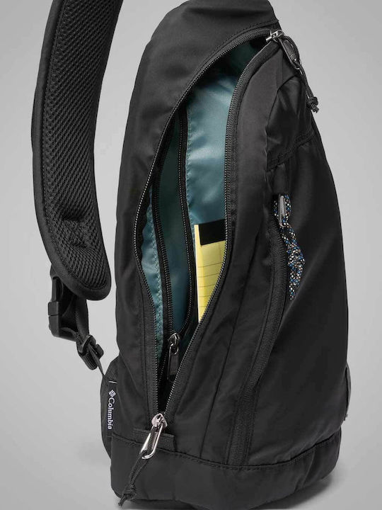 Herren Brusttasche Schwarz