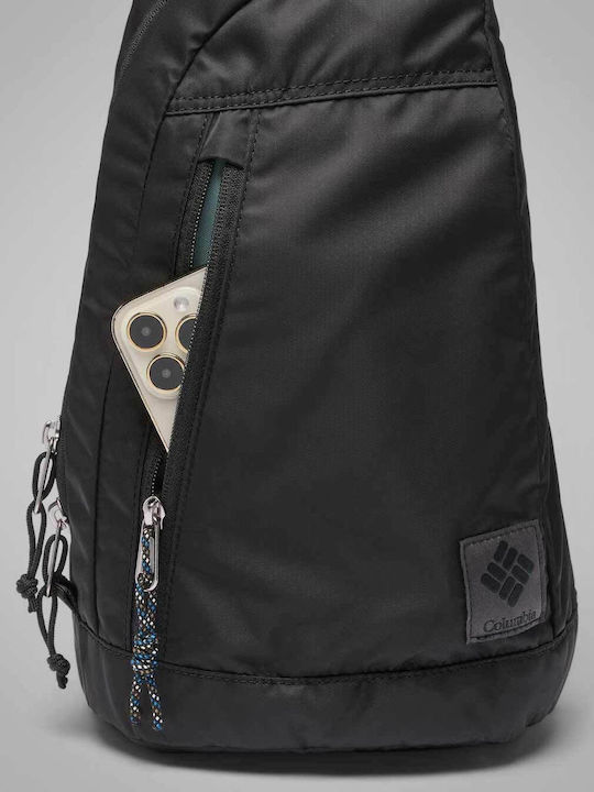 Herren Brusttasche Schwarz