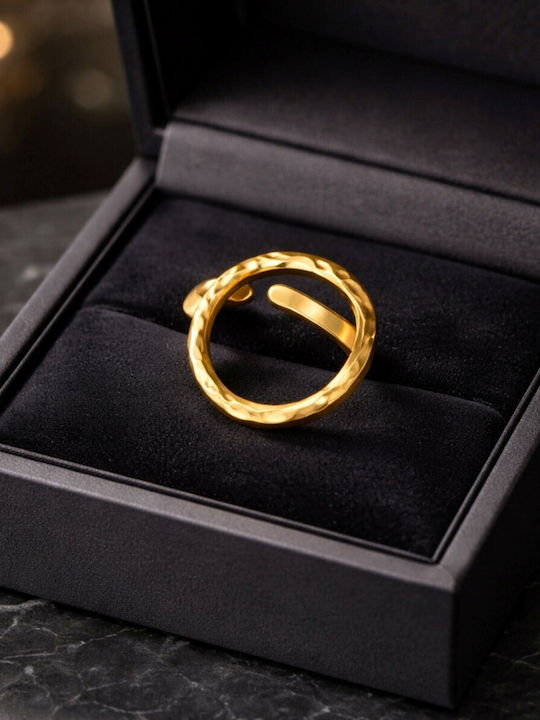 Eluna Eluna Damen Stahl Vergoldet Ring