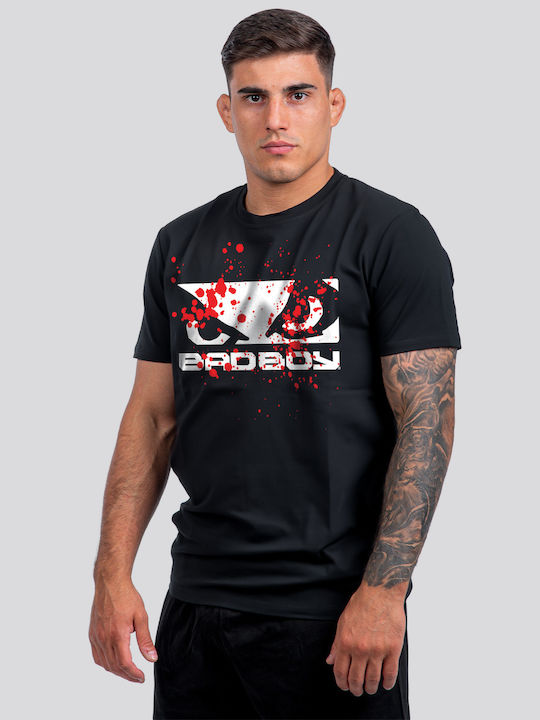 T-shirt Black/white/red BB-000105-BWR