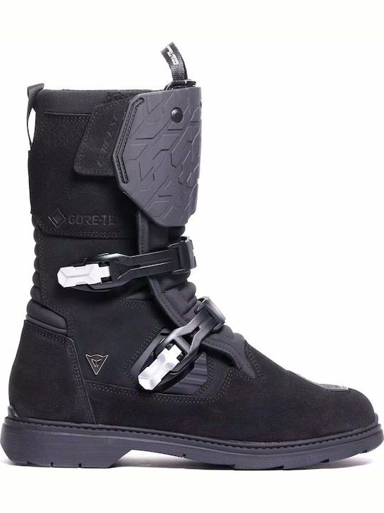 Dainese Overyond XT Ανδρικές Μπότες Motocross Δερμάτινες Gore-Tex Αδιάβροχες Μαύρες