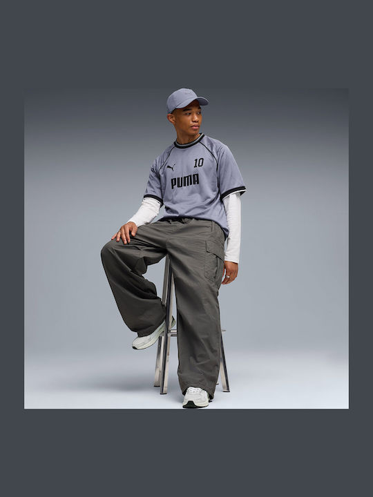Sportliches Herrenbluse Jersey Grau