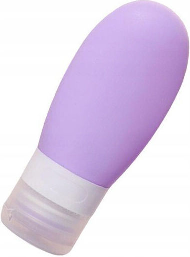 Recipient De Călătorie Elegant Portabil Din Silicon Sticlă De Călătorie Alista Home Potrivit Pentru Loțiune Șampon Alte Lichide Antiscurgere Reîncărcabil Capacitate 90ml Mov