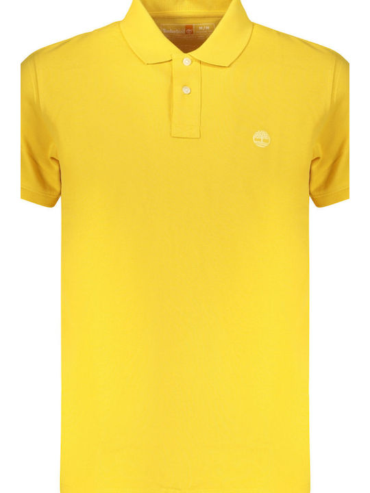 Polo Short Sleeve Yellow Blouse