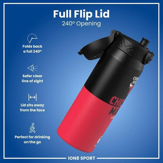 Ion8 Ion8 Edelstahl Thermosflasche 750ml NBA Chicago Bulls