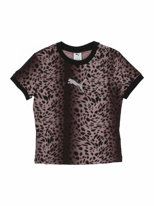 Ess Women's Sports T-shirt Brown