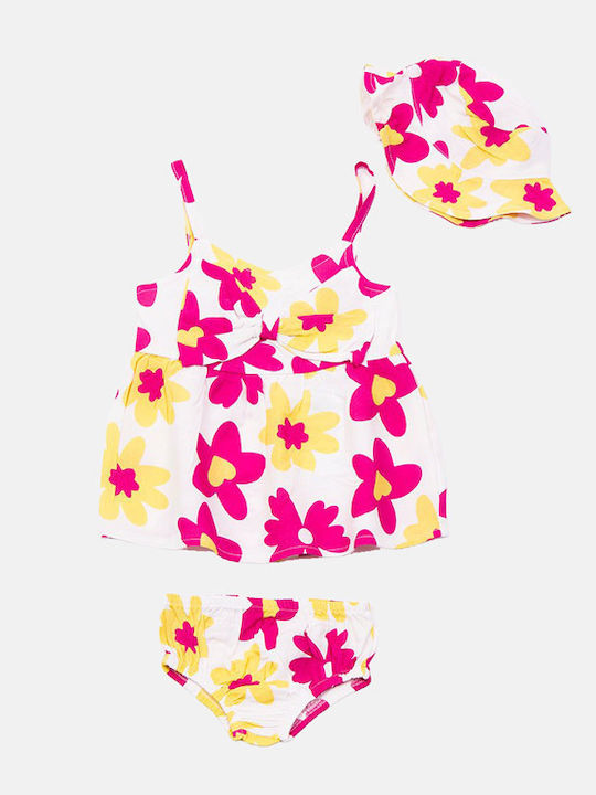 Girls Dress Sleeveless White