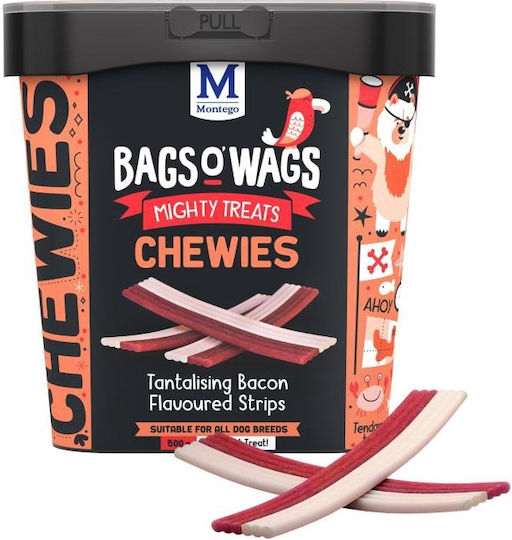 Chewies Sticks für Welpen mit Speck, Huhn, Weizen, Geflügel und Fleisch 500gr