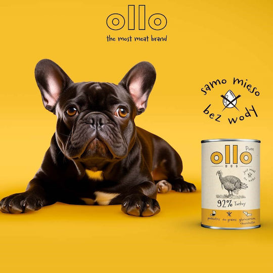 Dog Food Wet Food Dogs with Turkey Grain-Free 850gr