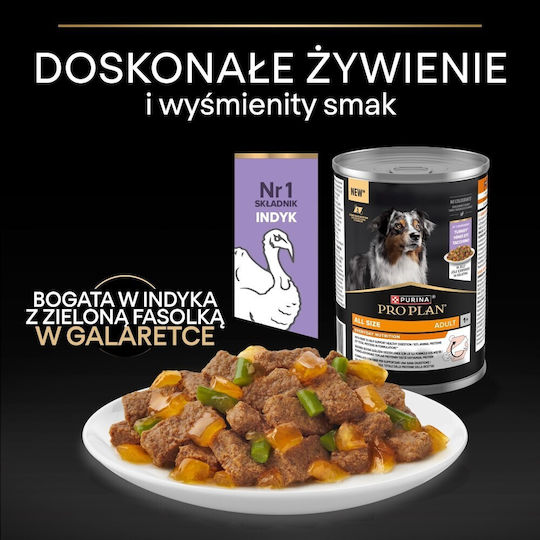 Purina Wet Food Dogs with Turkey Grain-Free 400gr
