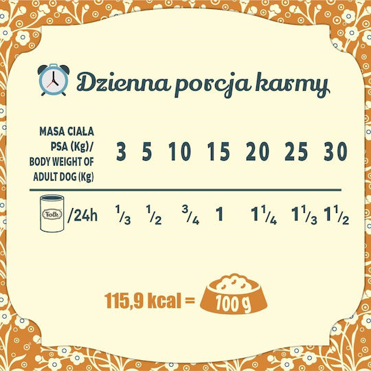 Dog Food Wet Food Dogs with Rabbit Grain-Free 800gr