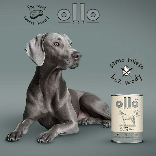Ollo Υγρή Τροφή Σκύλων χωρίς Σιτηρά 400gr