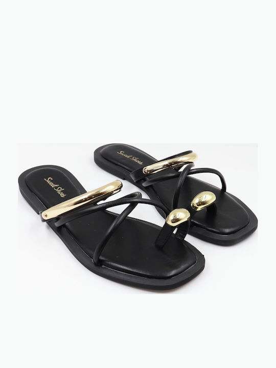 Women's Flat Sandals Black