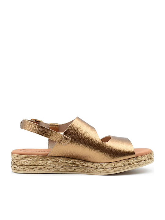 Γυναικεία Σανδάλια Flatforms Μπεζ