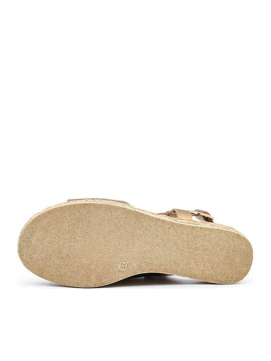 Γυναικεία Σανδάλια Flatforms Μπεζ