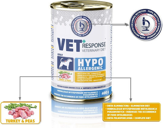 Dog Food Wet Food Dogs with Turkey Grain-Free 400gr