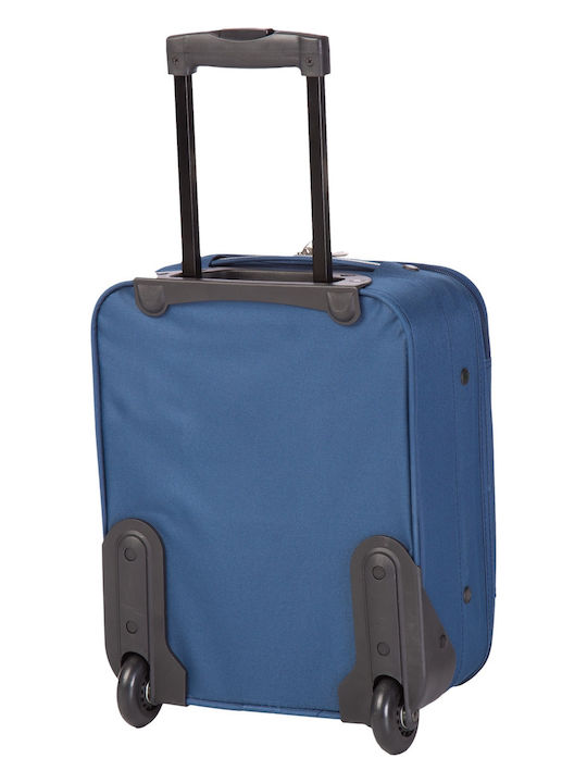 Lamonza Atlanta Valiză de Călătorie Cabină Albastru cu 2 roți Înălțime 40cm