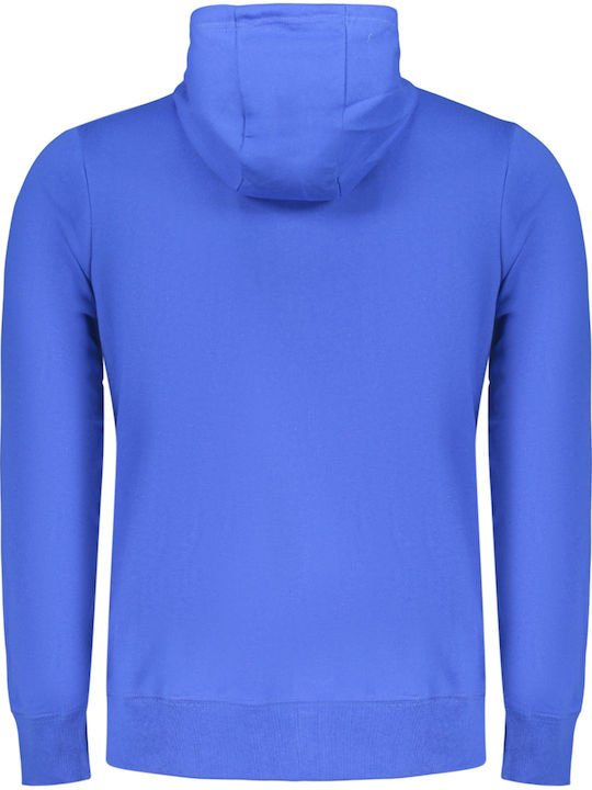 Ζακέτα με Κουκούλα Blue