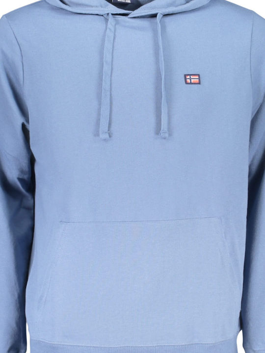 Sweatshirt mit Kapuze Blau