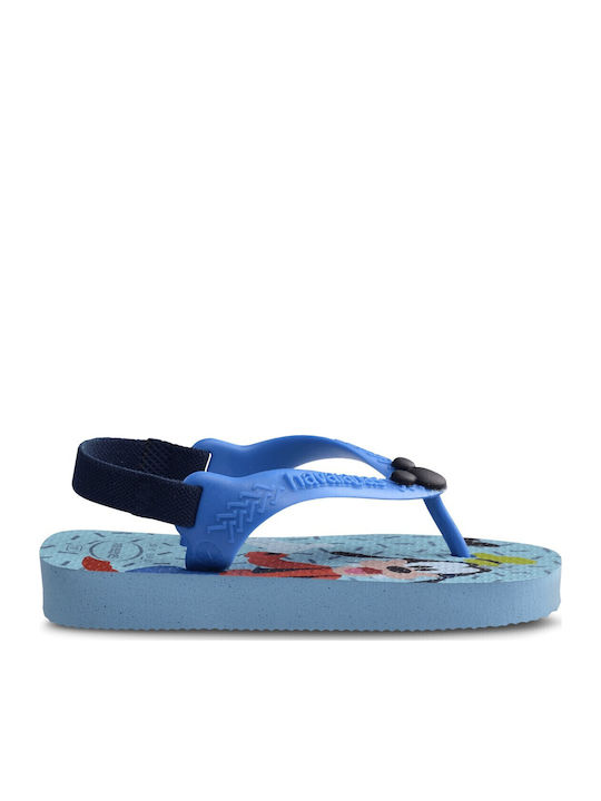 Παιδικές Σαγιονάρες Flip Flops Γαλάζιες
