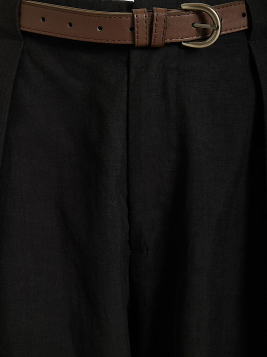 Women's High Rise Pantaloons Black