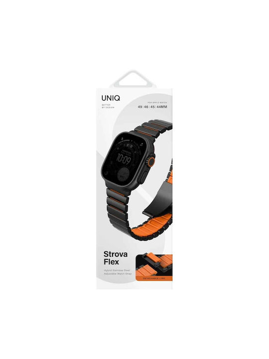 Uniq Wearable Strap Black for Apple Watch 44/45/46/49mm Uniq Wearable Strap Black for Apple Watch 44/45/46/49mm