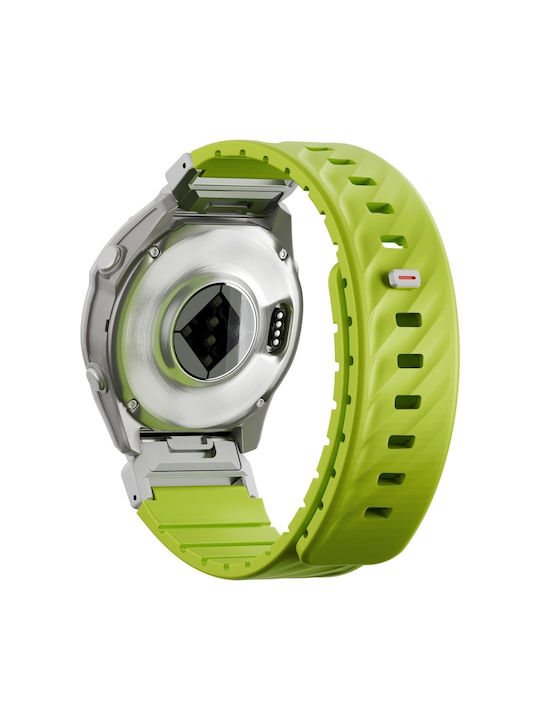 Uniq Fluo X Smart-fit Tragbare Bänder Garmin 26 mm Limette