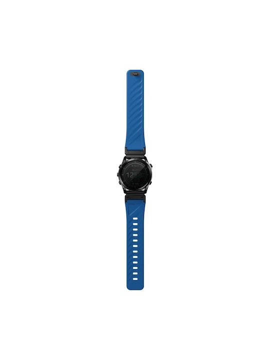 Uniq Fluo X Smart-fit Tragbare Bänder Garmin 22 mm Blau