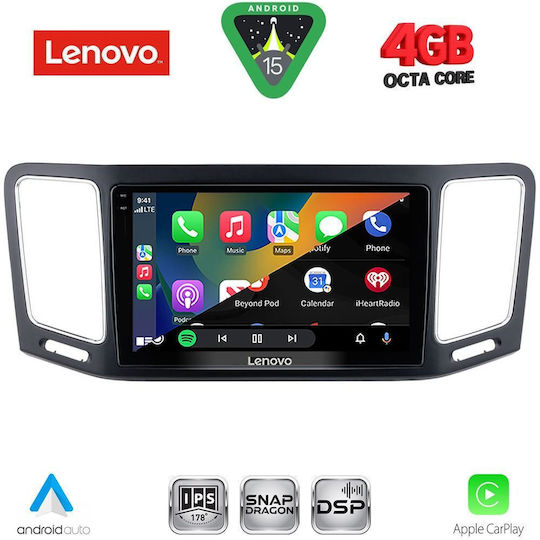 Lenovo Car Audio System for Volkswagen Sharan 2011-2023 Bluetooth USB WiFi GPS Apple CarPlay Android Auto with 9" Touch Screen