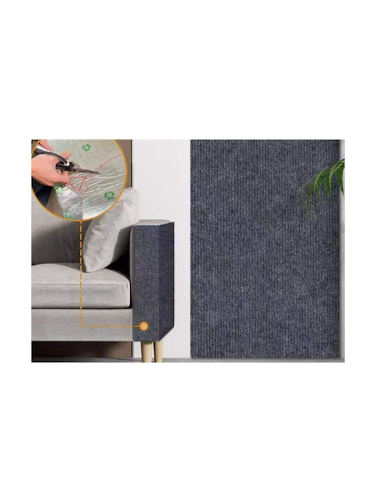 Animal Self-adhesive Cat Scratches Wallpaper Scratching Post Blue Wall Mounted 60x200cm