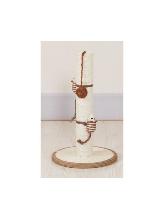 Animal Kratzbaum Pole Beige 25x25x40cm