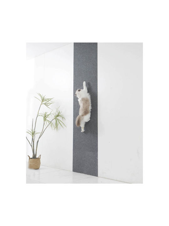 Animal Self-adhesive Cat Scratches Wallpaper Scratching Post White Wall Mounted 60x100cm