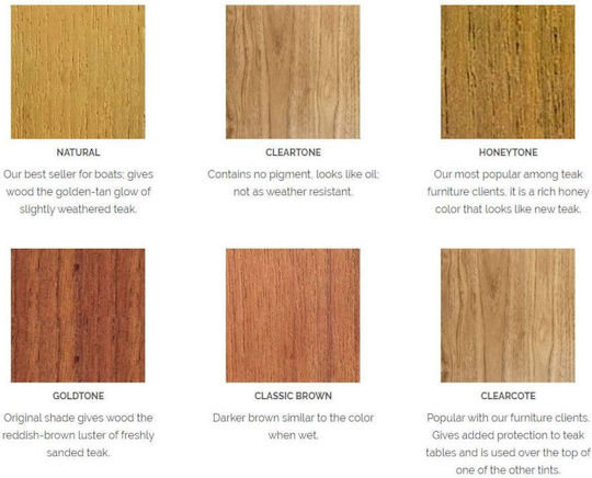 Στεγανωτικό Teak Natural 3.78lt 1gal