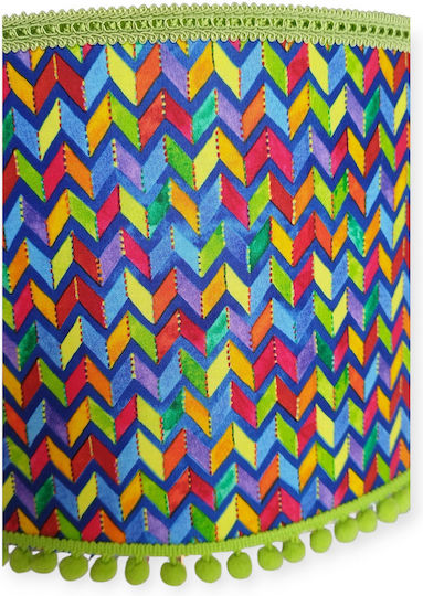 Abajur Albastru Blue Arrows Dimensiuni 35*25